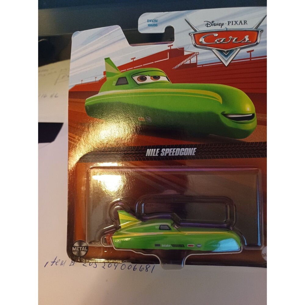 Disney PIXAR Cars NILE SPEEDCONE NIB Ages 3+ Mattel 2021 Metal